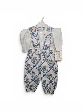 Vintage Beatrix Potter Peter Rabbit 9 mos Baby Outfit NOS